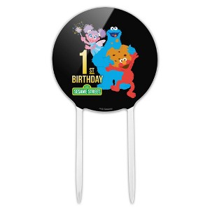 Sesame Street Sesame Street 1st Birthday Acrylic Cake Topper - 1 of 4