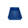 SUNPACK 10” x 20” Mega Plastic Seed Starting Tray, Blue, 2.5” - 3 of 4