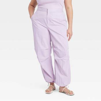 Women's High-Rise Linen Pleat Front Straight Pants - A New Day™ Tan 18