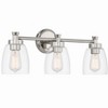 Craftmade Lighting Henning 3 - Light Vanity in  Polished Nickel - 2 of 4