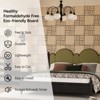 UNISOAR Wood Acoustic Wall Panels-Self-Adhesive 3D Wood Slat Wall Panel-Sound Absorbing Panels for Noise Reducing-Feature Wall Decor for Home & Office - 4 of 4