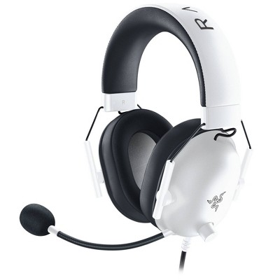 Razer Blackshark V2 X Wired Gaming Headset For Playstation 4/nintendo  Switch/pc - White : Target