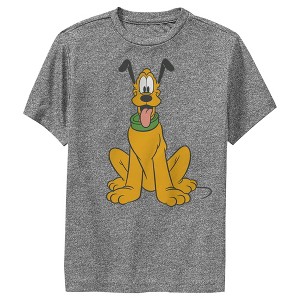 Boy's Disney Pluto Perked Dog Ears Performance Tee - 1 of 4