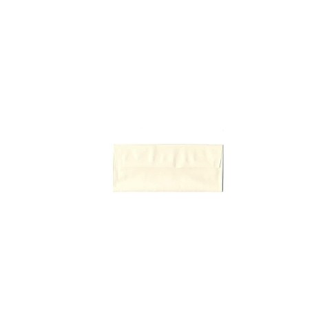 JAM Paper Strathmore #10 Business Envelope 4 1/8" x 9 1/2" Natural White Laid 25/Pack (70746) - image 1 of 1