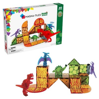 Magna Tiles Dino World XL 50-Piece Set