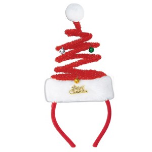 Beistle Springy Santa Headband, (2/Pkg) Multicolored - 1 of 1