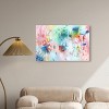 Art Remedy Doll Memories - Rainbow Vibes Colorful Abstract Wall Art Unframed - 2 of 4