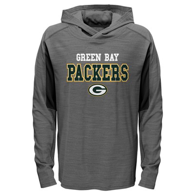 grey packers hoodie