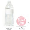 Big Dot of Happiness Pink Elegantly Simple - Guest Party Favor Gift Tags (Set of 20) - 3 of 4