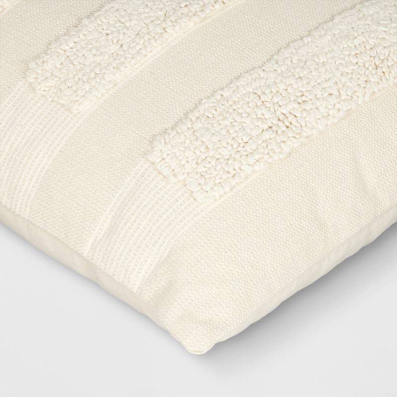 Textural Woven Striped Square Throw Pillow - Threshold™, 5 of 6