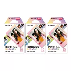 Fujifilm Instax Mini Macaron Instant Film (10 Exposures, 3-Pack)