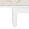 Faye 2 Shelf Pattern Media Stand - MED5011 - White Washed - Safavieh - 4 of 4