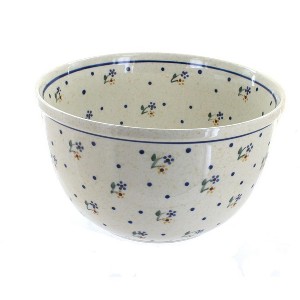 Blue Rose Polish Pottery 985 Zaklady Medium Mixing Bowl - 1 of 1