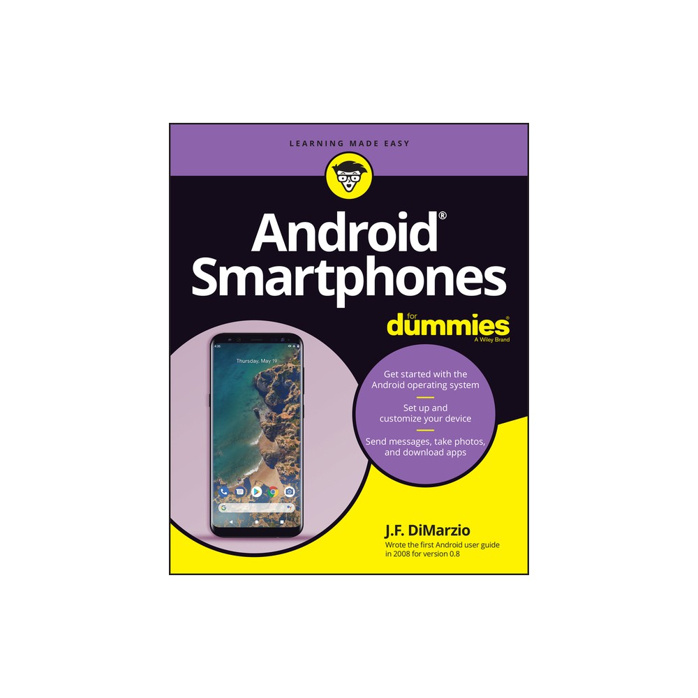 Android Smartphones for Dummies - by Jerome Dimarzio (Paperback)