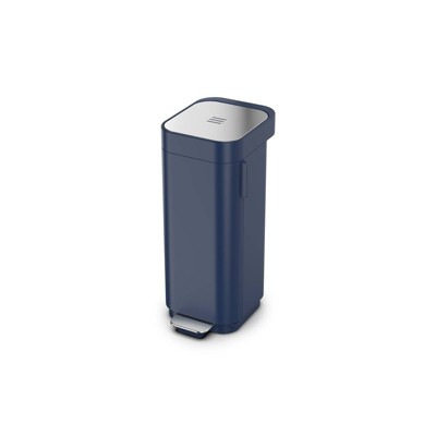 Joseph Joseph Stainless Steel 30l Step Trash Can Compactor : Target