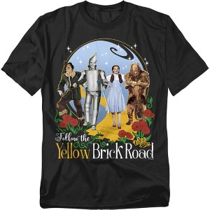 Men's The Wizard Of Oz Yellow Brick Road T-Shirt - 1 of 4