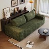 CAVINAS 2/3-Seater Sofa, Corduroy Fabric Deep Seat Loveseat with 600LB Capacity,Modern Comfort Couch for Living Room,Apartment,Office - 4 of 4