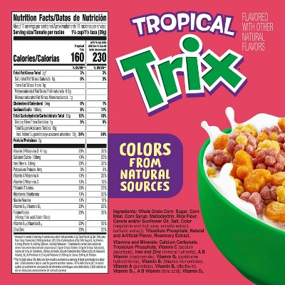 Trix Tropical Moana Family Size Breakfast Cereal - 16.1oz