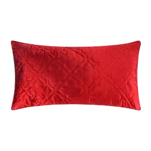 BH Caserta Velvet Red Sham - Levtex Home - 1 of 3