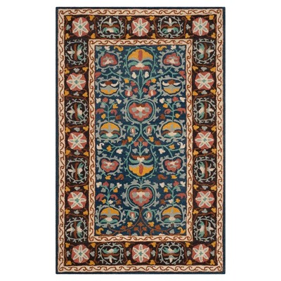 Newcastle Area Rug - Blue / Multi (5' X 8' ) - Safavieh