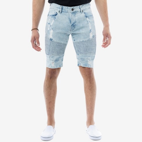 mens denim shorts target