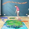 iMountek "Casual Golf Game Set with 20 Sticky Balls, Indoor/Outdoor Golf Practice Mat, Chipping Green, Storage Bag" Green - 4 of 4
