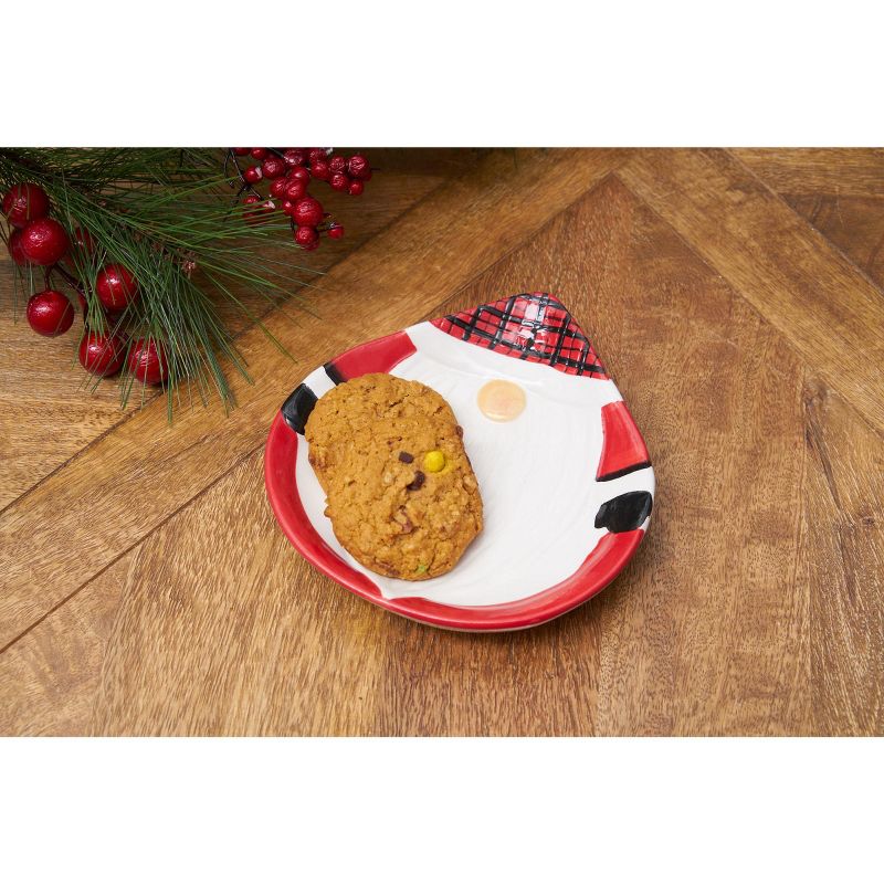 Gallerie II Plaid Gnome Christmas Cookie Plate, 3 of 5