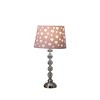 22" Novelty Kids' Metal Table Lamp with Heart Shade Pink - Ore International - 2 of 3