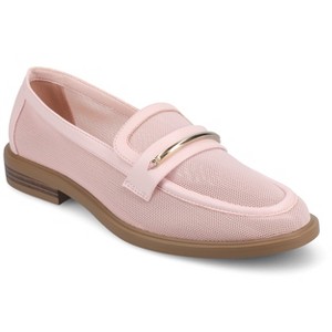 Journee Women's Rainey Mesh Loafers - 1 of 4