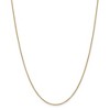Black Bow Jewelry 1.4mm, 14k Yellow Gold Solid Link Cable Chain Necklace - 2 of 4