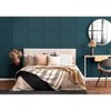 Stacy Garcia Home Squared Away Faux Peel & Stick Wallpaper Dark Teal Green: Vinyl, Self-Adhesive, Wood Grain, 30.75 Sq Ft - image 4 of 4