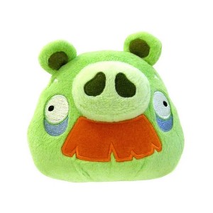 Commonwealth Toys Angry Birds 16" Deluxe Plush Grandpa Pig - 1 of 4