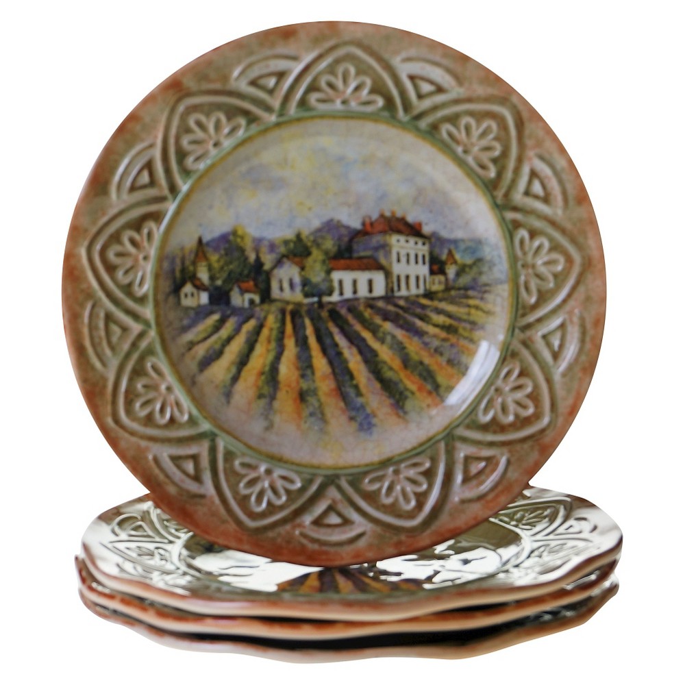 UPC 730384029334 product image for Certified International Tuscan & Provence Sanctuary Wine Earthenware Dinner Plat | upcitemdb.com