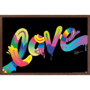 Trends International Jason Naylor - Love Framed Wall Poster Prints - 1 of 4