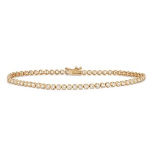Designs By Gioelli 10K Yellow Gold Cubic Zirconia Bracelet - 1 of 2