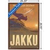 Trends International Star Wars: Jakku - Find Your Destiny By Russell Walks Framed Wall Poster Prints - 3 of 4