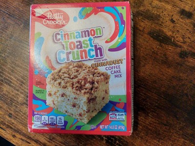 Betty Crocker Cake Mix, Cinnamon Toast Crunch