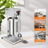 ROVSUN 15.4LBS/10L Electric Sausage Stuffer,Adjustable Speed Stainless Steel Sausage Maker for Home & Commercial - 3 of 4