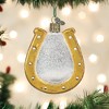 Old World Christmas Glass Blown Ornament for Christmas Tree, Horseshoe - 2 of 4