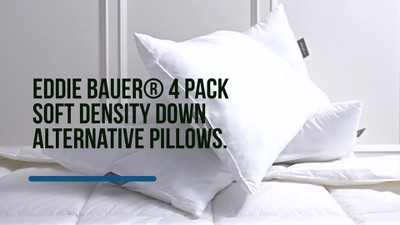 White Hypoallergenic Polyester Down Alternative Pillow Set