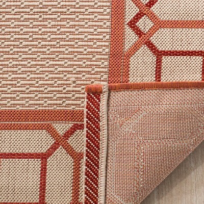 Handmade Cinnamon Stick Rectangular Synthetic Area Rug 68.4" x 48"