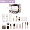 Narwey Striped Makeup Bag Travel Cosmetic Bag Organizer Toiletry Bag - 2 of 3