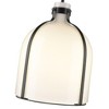 Pearson Collection Glass Pendant Light - Industrial Style, Dimmable, Brushed Nickel Finish - 2 of 4