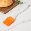 Unique Bargains Basting Brush 28g Large Handle Brush Color Block Dishwasher Safe Silicone PP 7.87"x1.57" 1Pcs - 2 of 4