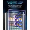 ZAFRO Beverage Refrigerator Cooler - 130 Can Mini Fridge with  Digital Temperature Control, LED Lighting for Home, Office, Bar - 3.2 Cu.Ft, Black - 3 of 4