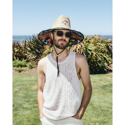 Hemlock Kailua Straw Lifeguard Hat One Size - image 3