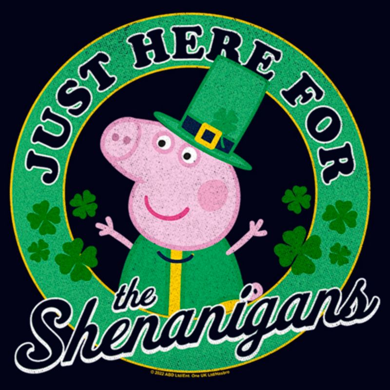Women's Peppa Pig Just Here for the Shenanigans T-Shirt, 2 of 5