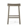 Maven Lane Vincent Backless Wooden Counter Height Bar Stool - 3 of 4