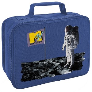 Mtv - Logo Moon Man Insulated Soft Sided Lunch Box - 1 of 4
