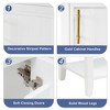 Vynxaria 20" White Bathroom Vanity with Sink and Soft Closing Door - 4 of 4